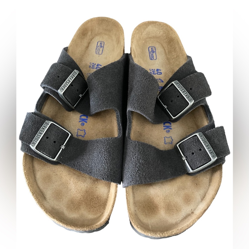 Birkenstock Arizona BS Velvet Grey US 9W/7M Regular Fit //